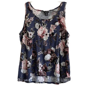 Torrid Floral Tank Size 2